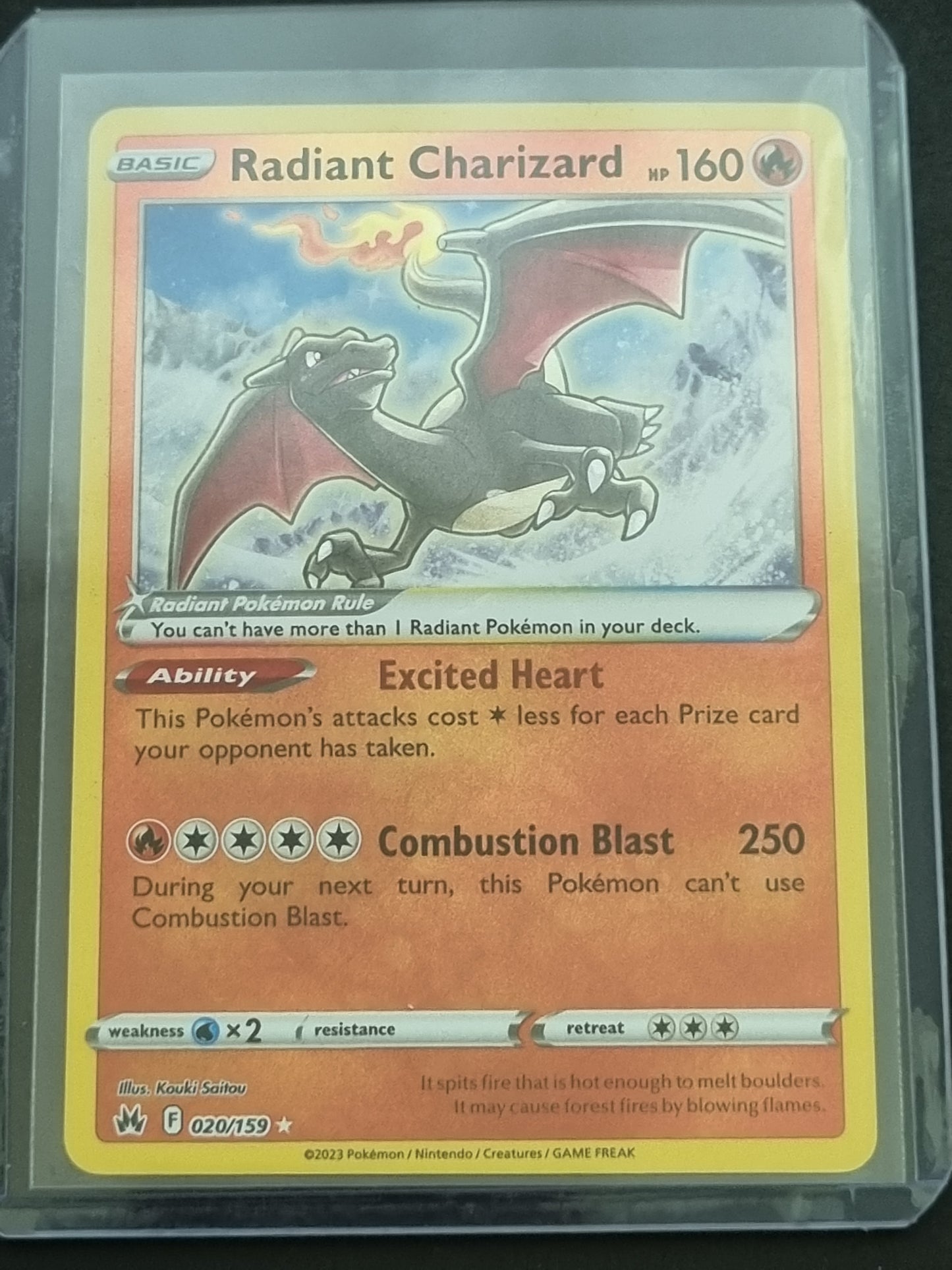 Crown Zenith Radiant Charizard
