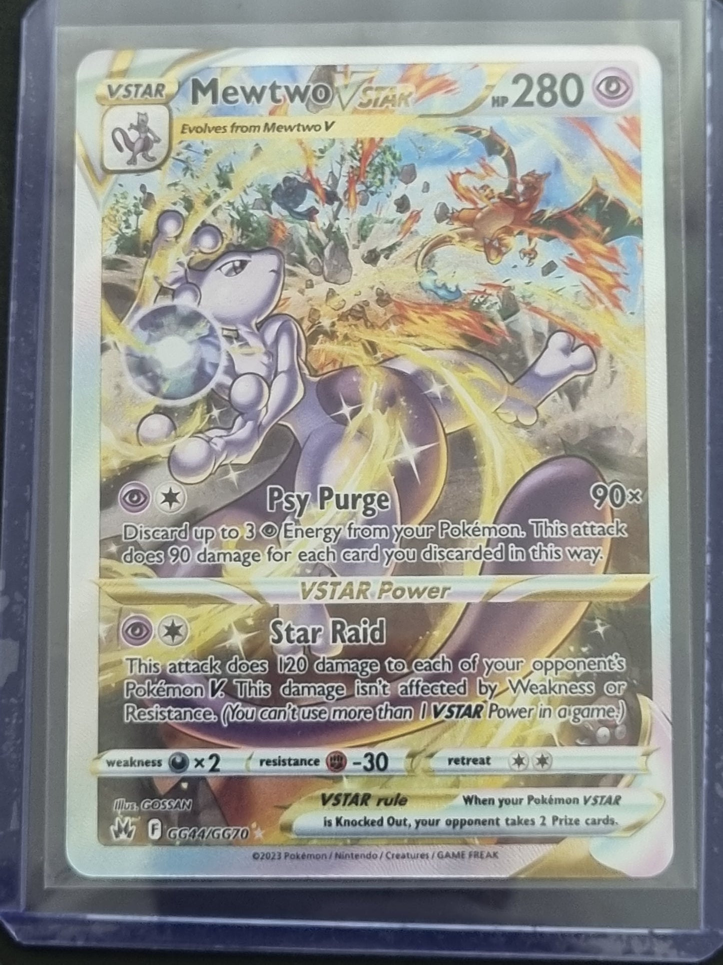 Crown Zenith Gallarian Gallory Mewtwo Vstar
