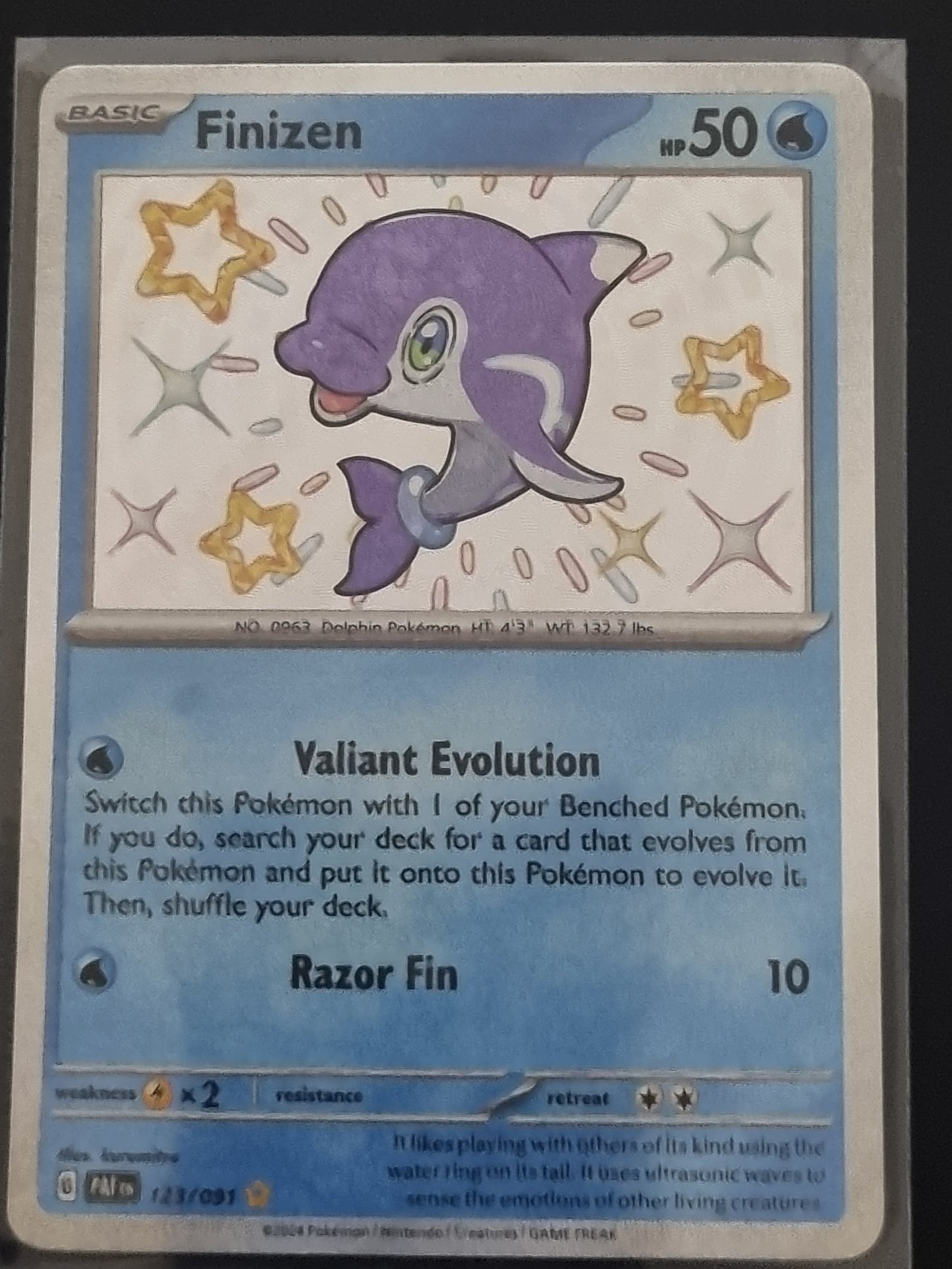 Paldean Fates Finizen 123/091