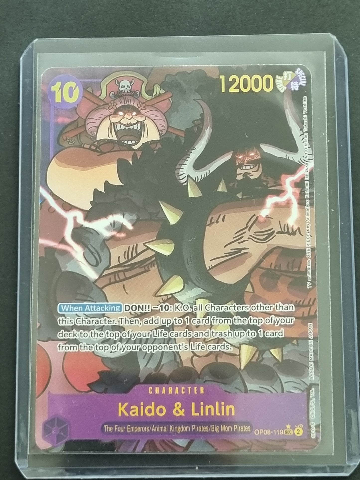 Two Legends Kaido & Linlin (Parallel) op08-119