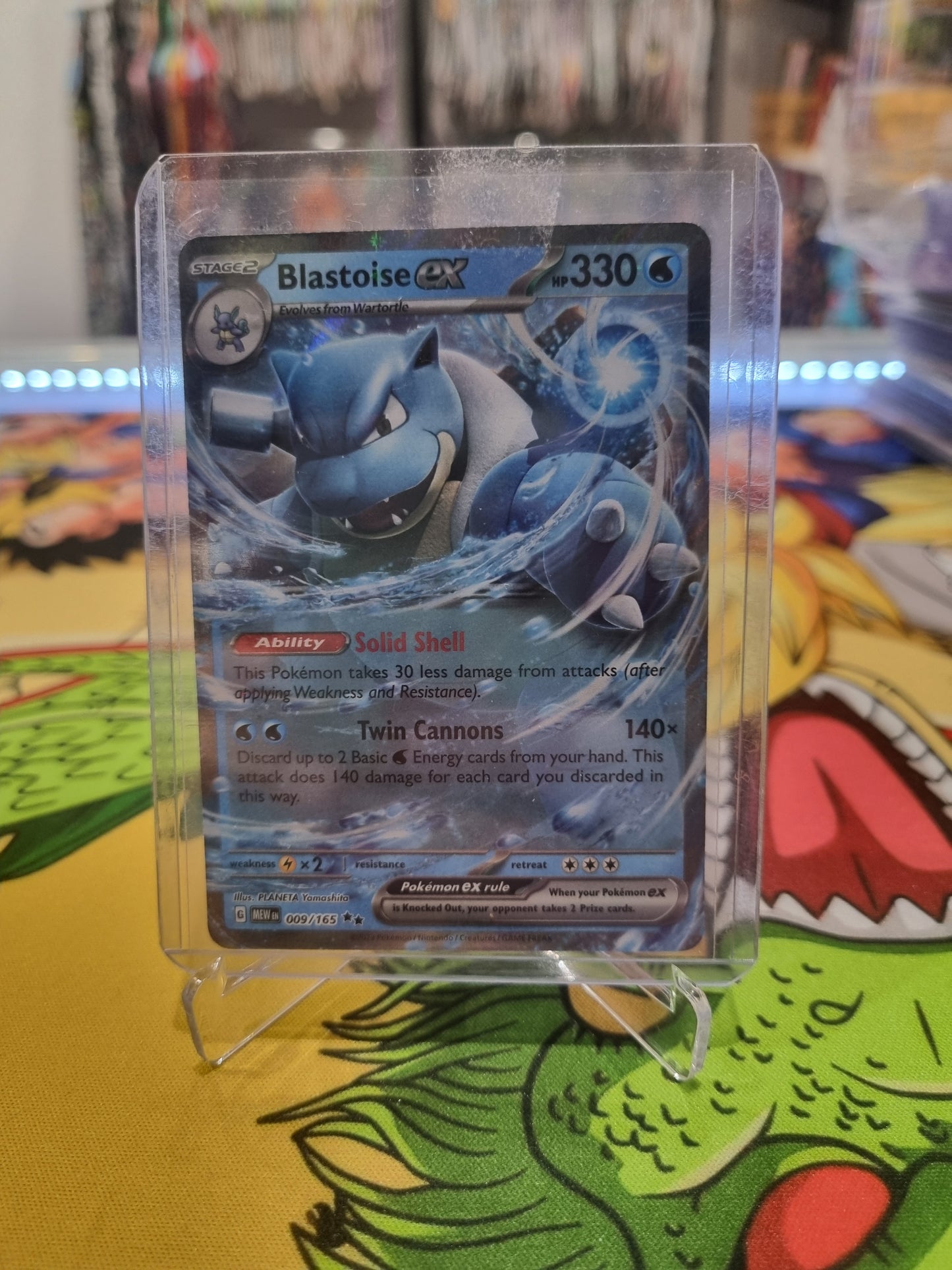 Blastoise EX #009/165