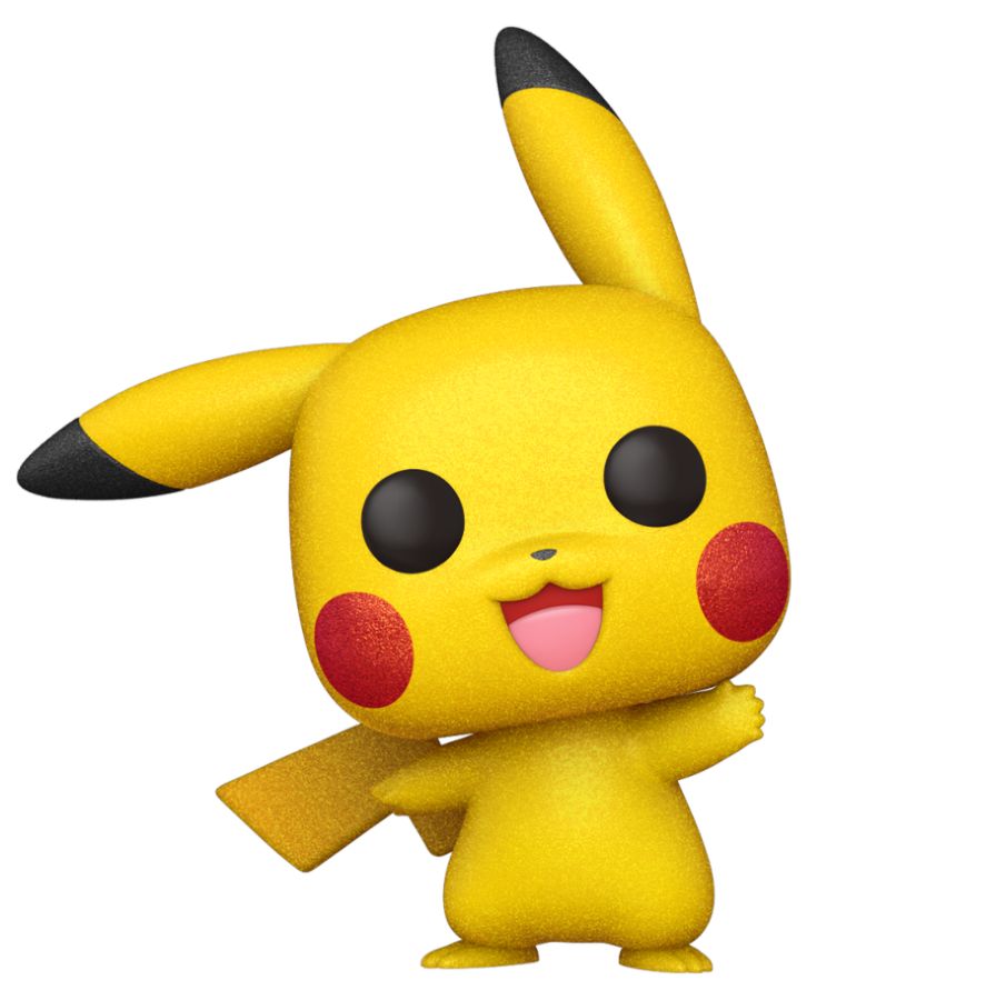 Pokemon - Pikachu Waving Diamond Glitter US Exclusive