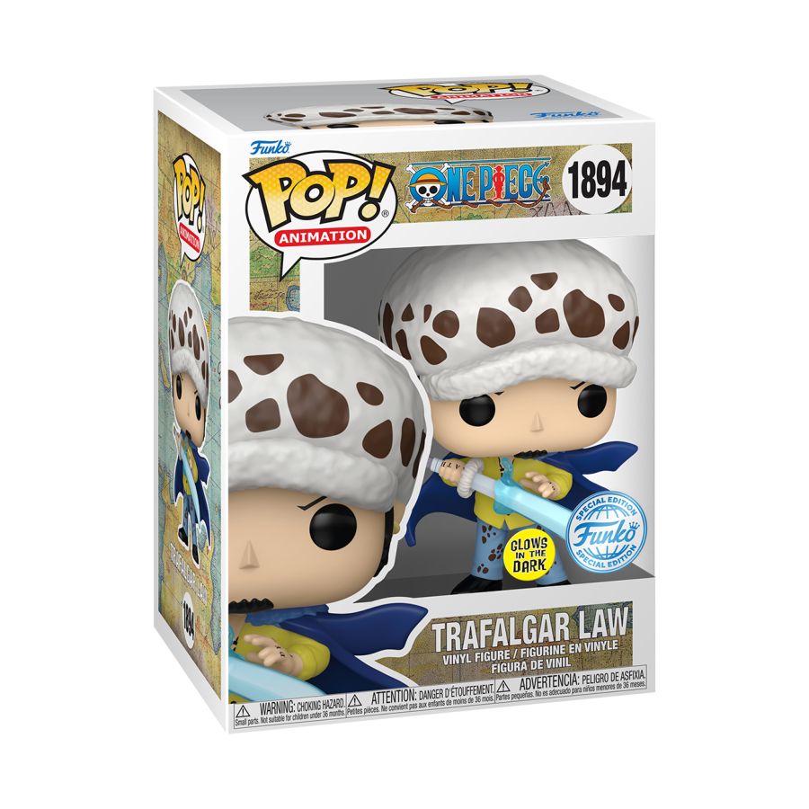 One Piece - Trafalgar Law (with Blue Anesthesia) US Exclsuvie Glow