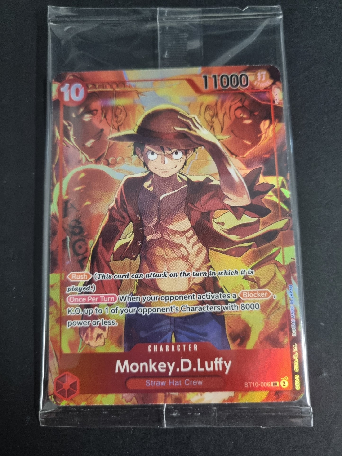 Treasure Booster set Monkey.D.Luffy ST10-006