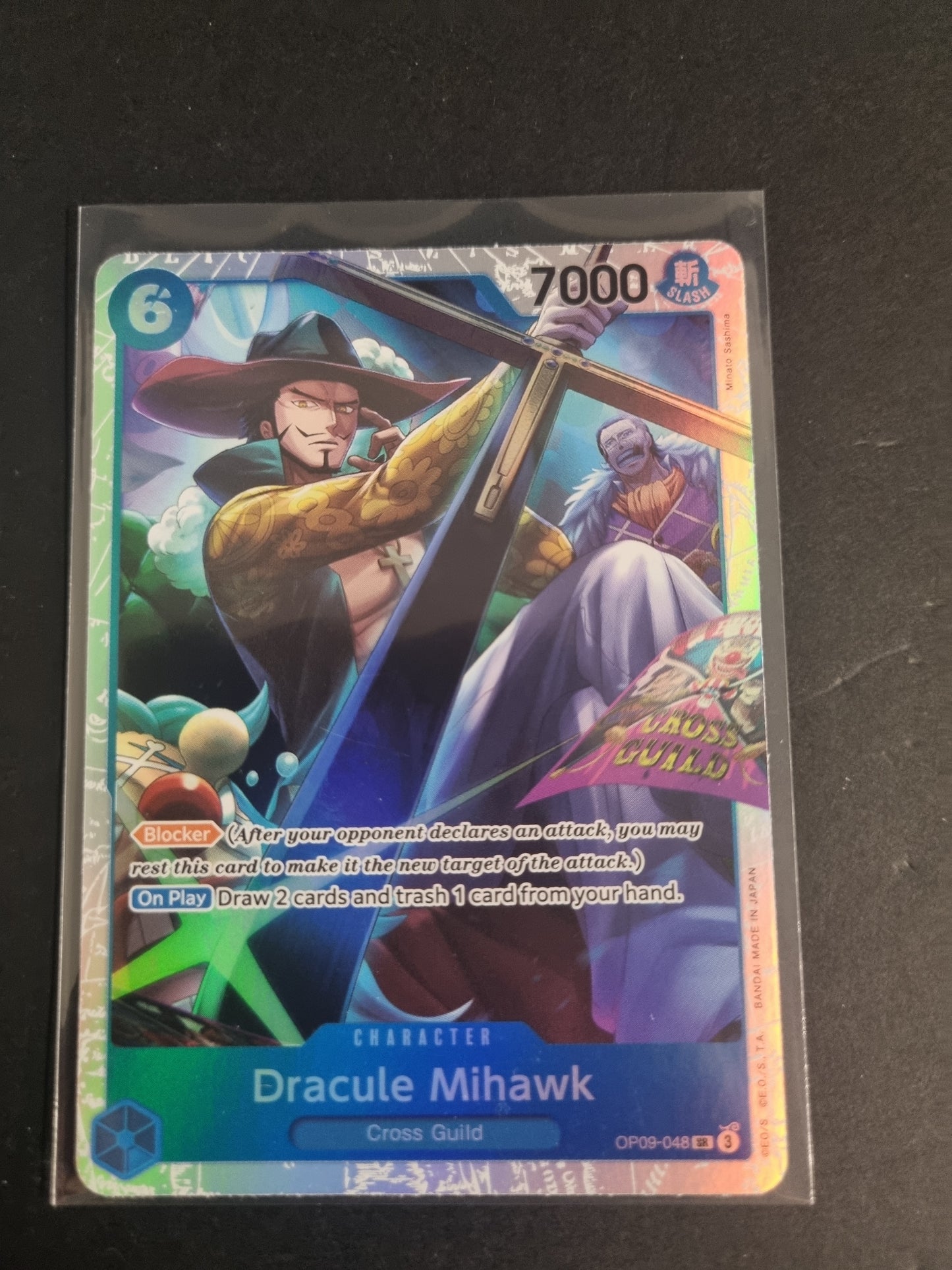 Emperors in the New World Dracule Mihawk OP09-048