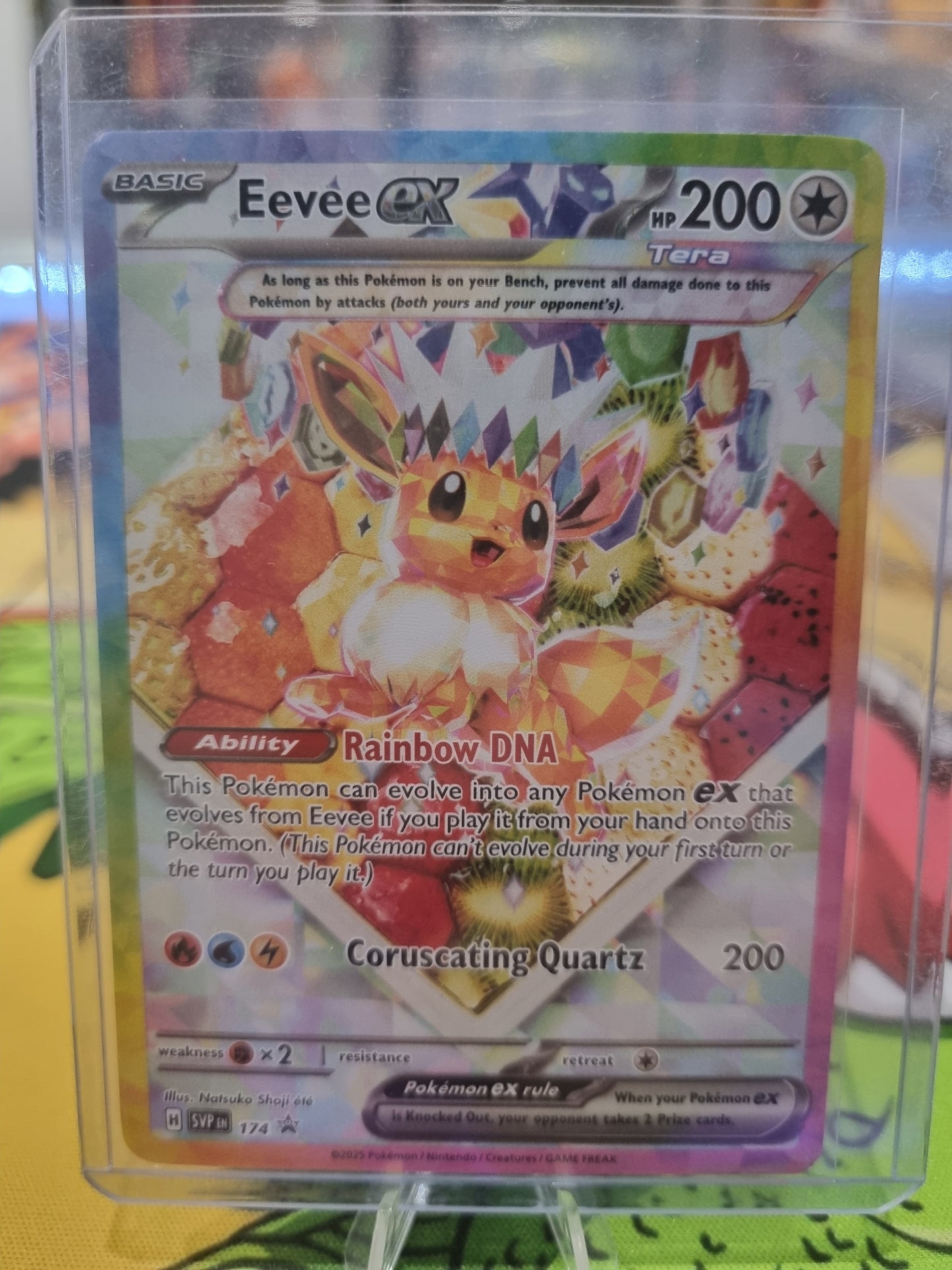 Eevee EX Black Star Promo #174
