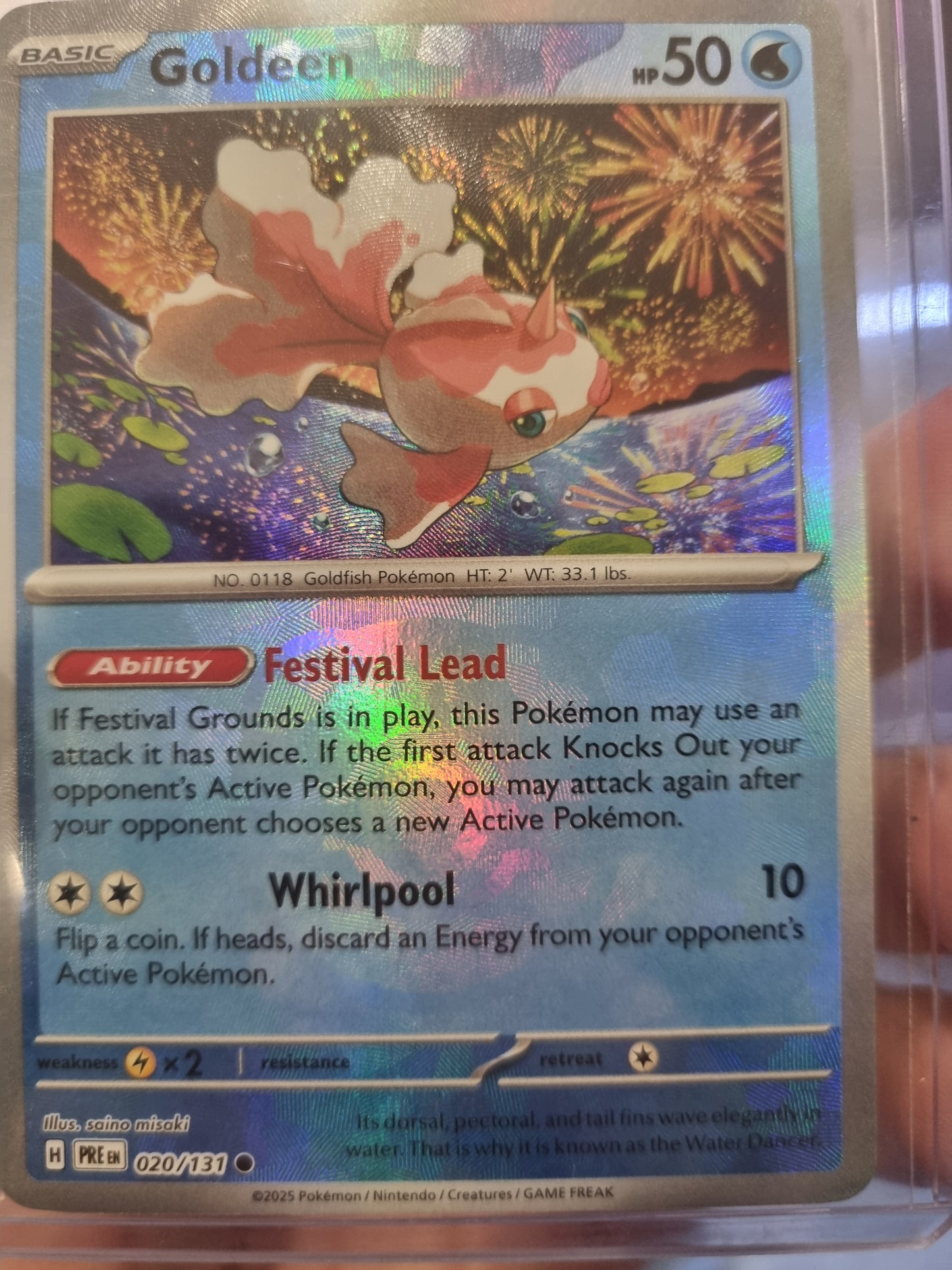 Goldeen (Master Ball Pattern) 020/131
