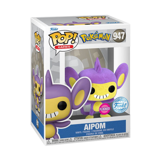Pokemon - Aipom Flocked