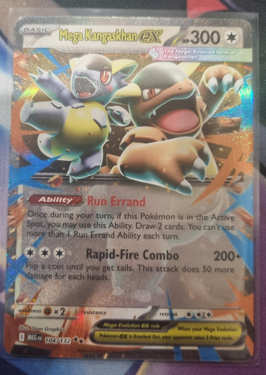 Mega Evolutions Mega Kangaskhan EX 104/132