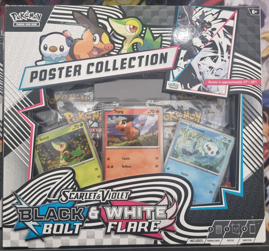 Black Bolt & White Flare Poster Collection