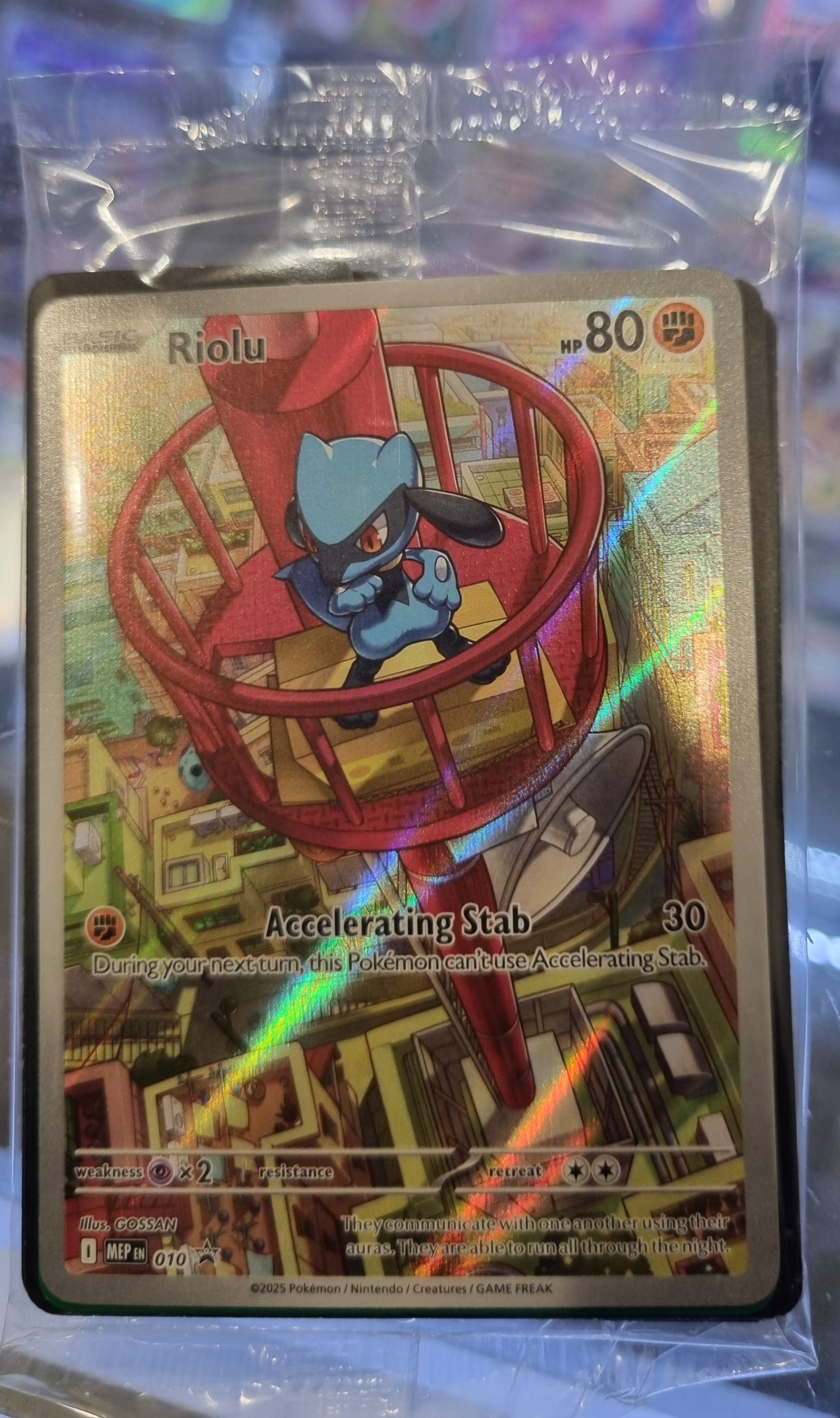 Mega Evolutions ETB Promo Riolu