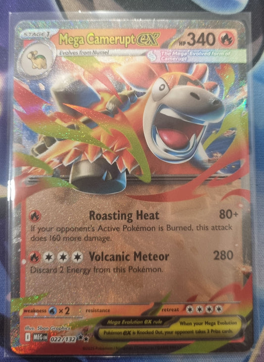 Mega Evolutions Mega Camerupt EX 022/132